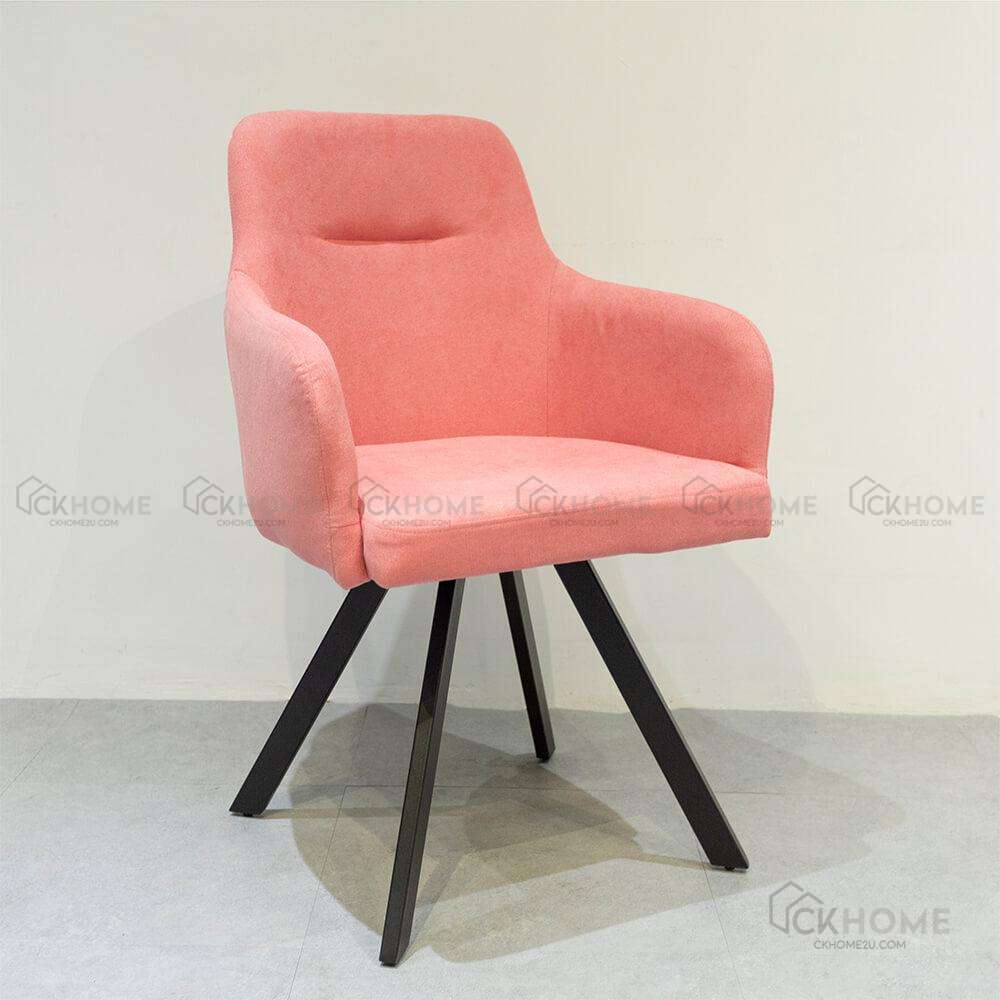 Lanky Fabric Dining Chair 028 Pink (2units)